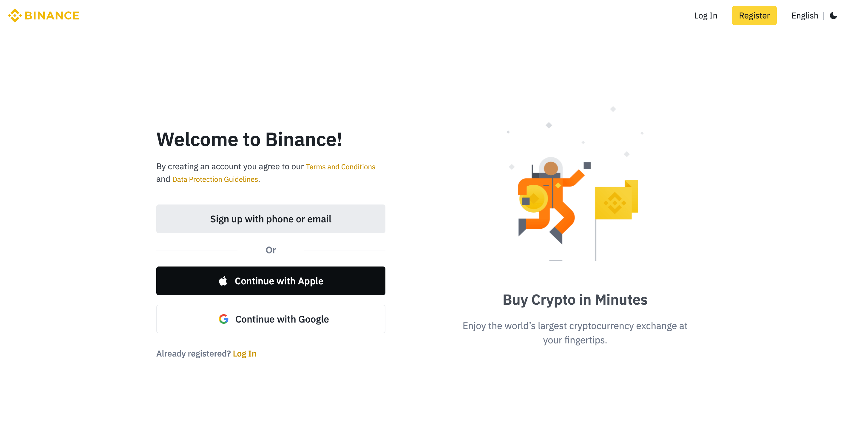 Binance Setup
